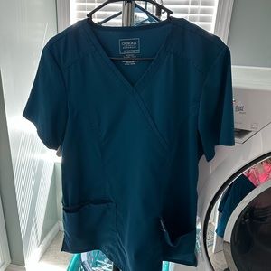 Carribean Blue Cherokee Scrub bottom and top